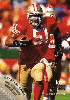 Ken Norton San Francisco 49ers 1996 Fleer NFL #125